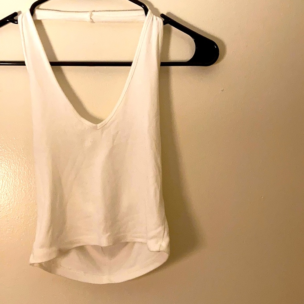NEW Brandy Melville | cotton halter crop top